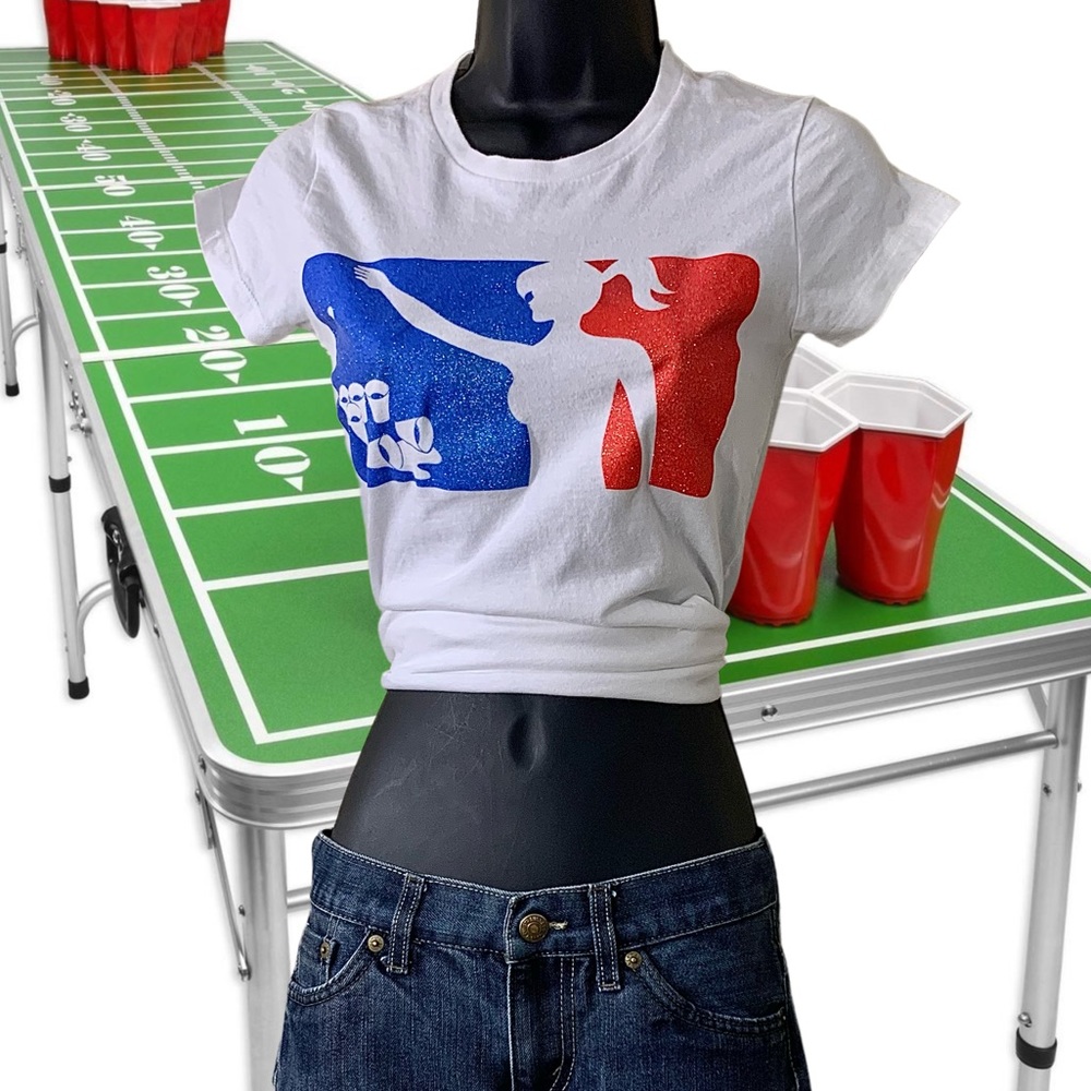 💵🎁 Spencer’s Girl Beer Pong T-Shirt